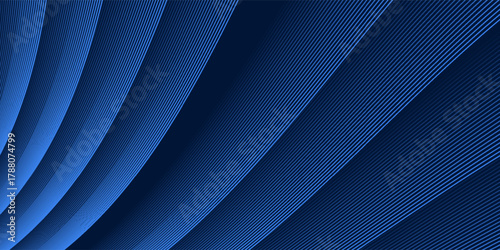 blue background metal pattern line style