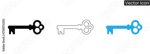 Discover the power of access and security with elegant key icons, offering solutions for business, technology, and personal journeys.