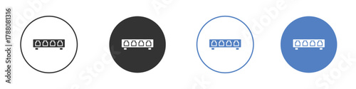 Network switch icon pictogram set. Vector icon designs