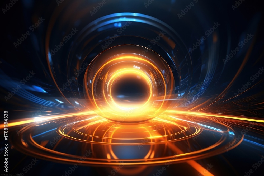 Obraz premium Abstract futuristic light backgrounds abstract.