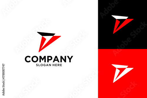 arrow logo design vector illustration