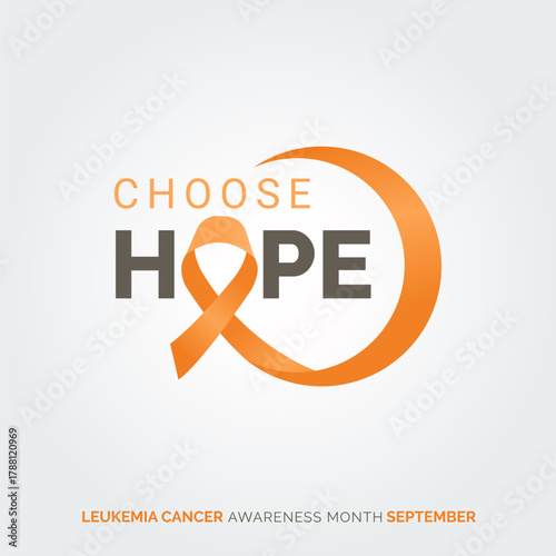 Radiate Hope in Vector Background Leukemia Cancer