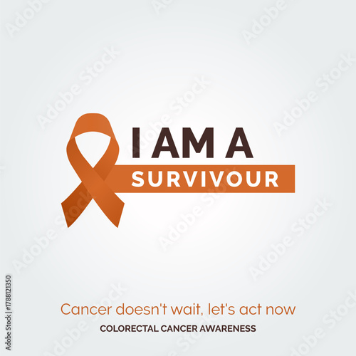 Triumph Over Colorectal Cancer Awareness Posters