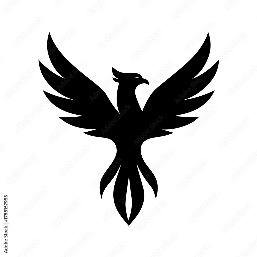 Obraz premium Phoenix Bird Symbol