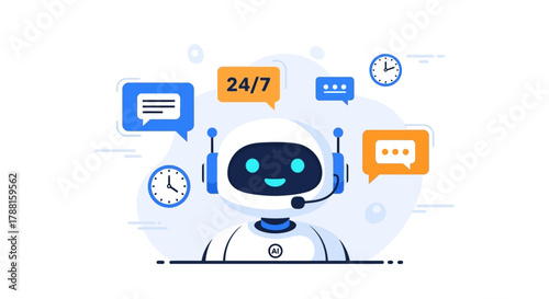 24/7 Customer Support Chatbot with AI Technology for Seamless Communication and Assistance