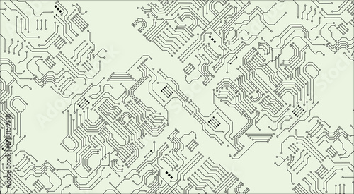 High tech technology geometric illustration. Data Infographic Design Illustration.