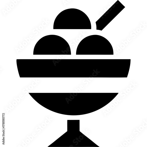 Illustration of several horizontal black lines on transparent background silhouette