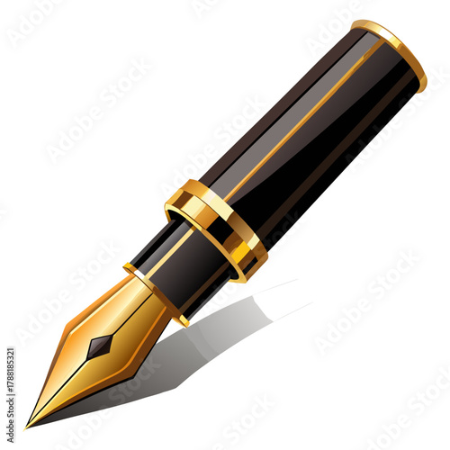 fountain pen vector