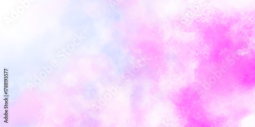 Beautiful aquarelle paper textured ink effect grungy pastel colors hand drawn background. blue and purple shades watercolor smoke paper texter illustration for creative design vintage card, template.	