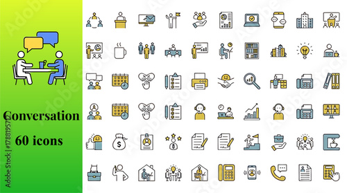 Flat Graphic Design Icons for Approval Rejection and Alert Indications in Digital System Design