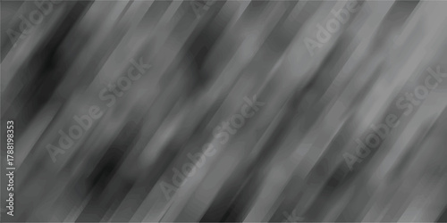 Dynamic diagonal abstract background with blurred grayscale stripes and soft smoky textures creating a sense of movement and depth for graphic design and digital art projects