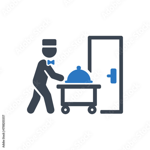 Hotel Room Service icon