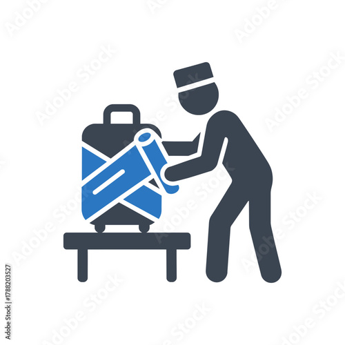 Luggage Wrapping Service icon