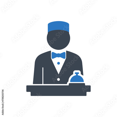 Hotel Reception Desk icon