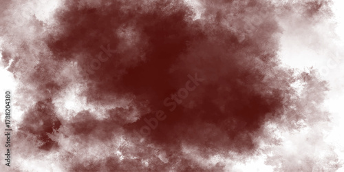 Abstract bloody grunge overlays fog isolated on black background. Scary Red and black horror red grunge texture and old wall texture effect powder color explosion background. Dark red slate background