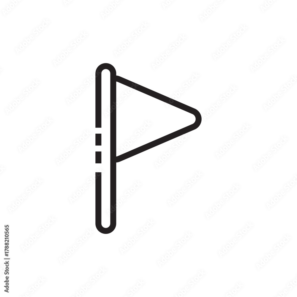 Fototapeta premium map pin location line icons. Modern map markers line icon. Map marker pointer line icon. GPS location symbol line icon.