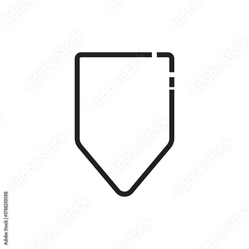 map pin location line icons. Modern map markers line icon. Map marker pointer line icon. GPS location symbol line icon.