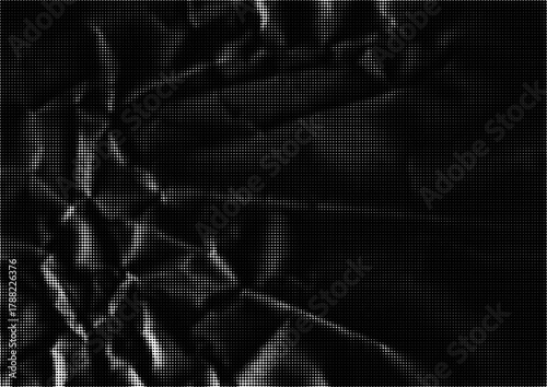 Large vector halftone paper texture with a transparent background