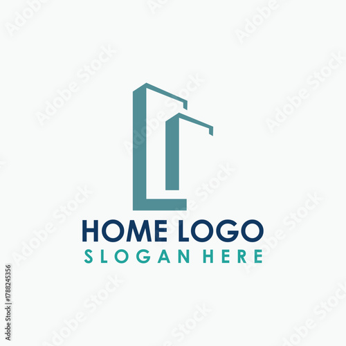 simple building icon design vector, construction icon design