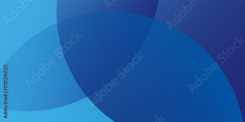 Paper layer circle blue abstract background. Curves and lines use for banner, cover, poster, wallpaper, design with illustrations vector