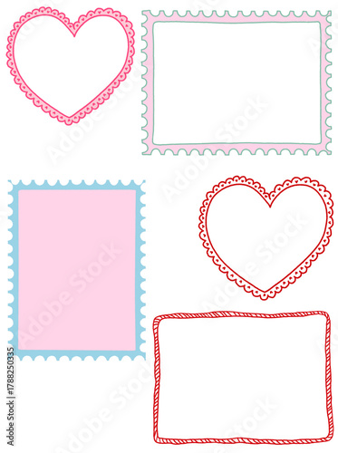set of vintage frames