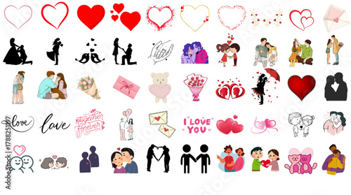 Vibrant Flat Design Icons Depicting Success Warning and Alert Visuals for Dashboard Presentations