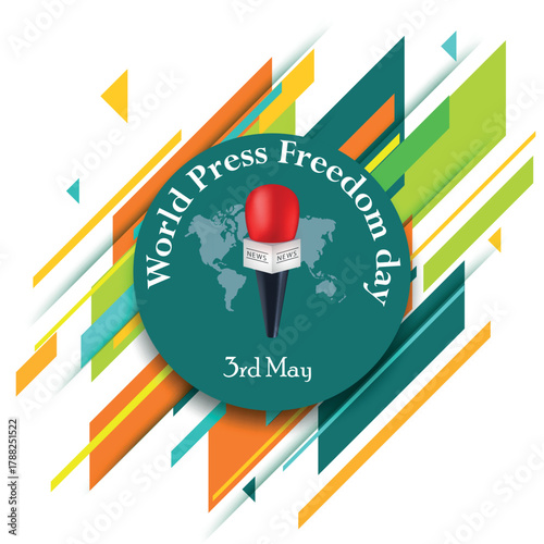 World Press Freedom Day Concept Vector Illustration