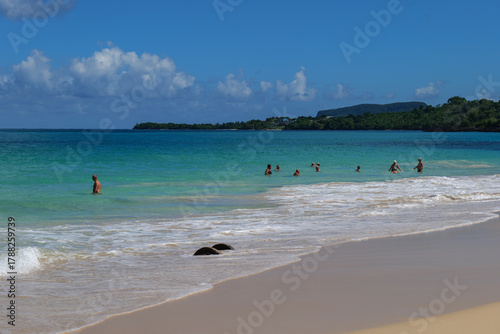 Fototapeta Naklejka Na Ścianę i Meble -  Playa Rincón , Dominican Republic, Samana. Beach photo