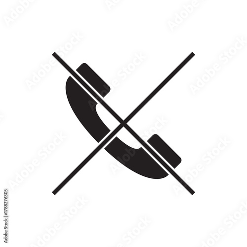 No Phone Line Service Unavailable Solid