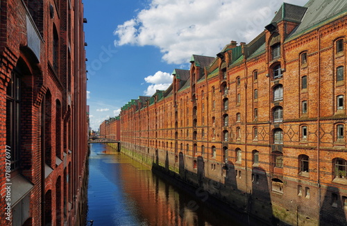 In der Hamburger Speicherstadt