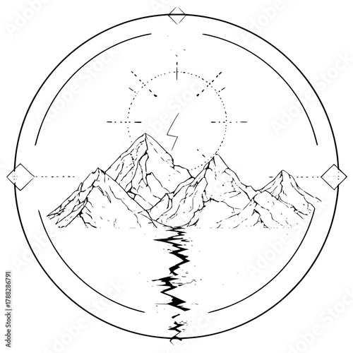 Unleash your inner explorer with this breathtaking mountain scene that will inspire your next adventure today