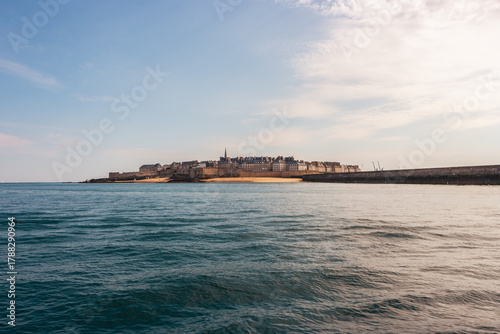 Saint Malo vu de la mer