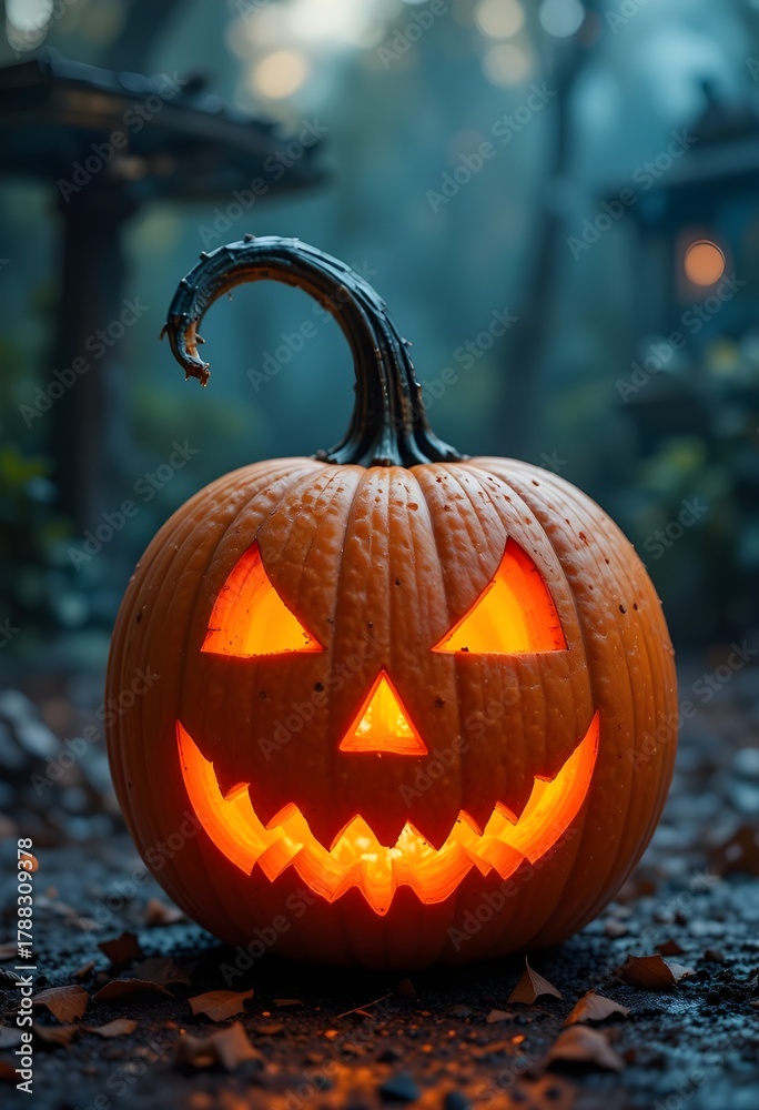 Fototapeta premium halloween jack o lantern