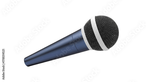 Vector illustration of professional microphone