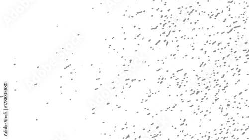 Grunge grey halftone texture background with splattered details for artistic decoration concept. Abstract vintage grit texture grey monochrome background for creative graphic overlay. 