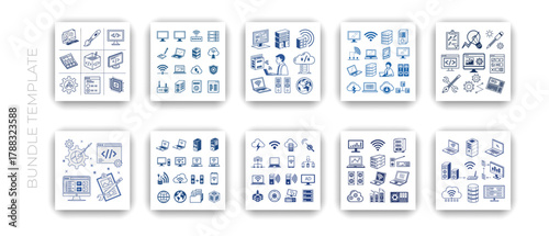 Web Design & UI/UX Illustration Set