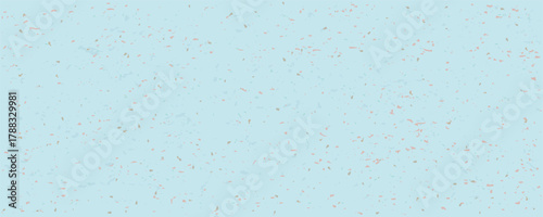 Korean rice blue paper with grain texture. Recycle and Japanese pattern on light blue background. Vector washi or hanji wallpaper.