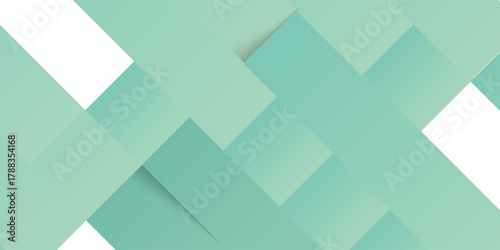Abstract Modern Background with Blue Gradient Pastel Color and Square Shape Element