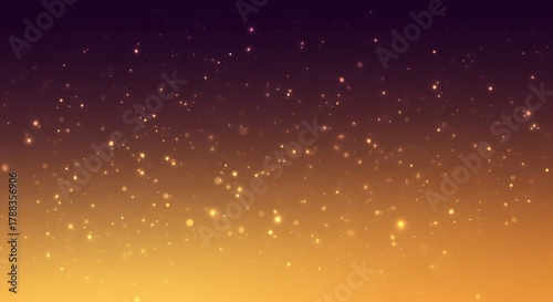 Celestial Gold: Witness a mesmerizing dance of light and shadow, with stars sprinkled across a gradient canvas of gold, bronze, and plum.