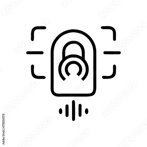biometric authentication icon