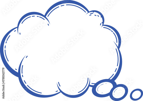 Hand Drawn Thought Bubble