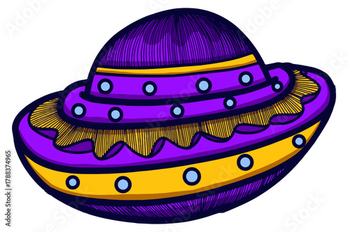 Alien UFO or UAP Spaceship