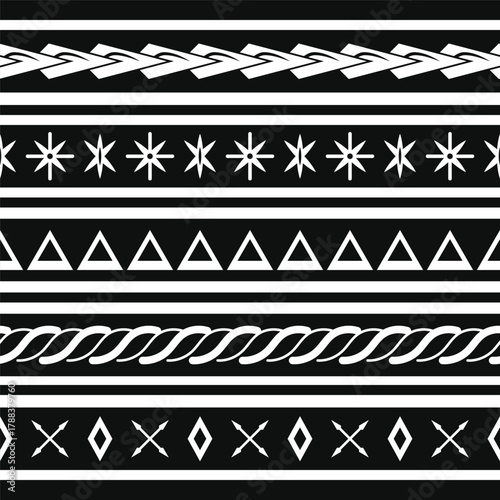 modern folk tribal cloth traditional pattern ethnic tattoo ornament art aesthetic wallpaper background