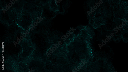 Dark Emerald Teal Smoke Texture: Abstract Ethereal Fog Background for Sci-Fi, Horror & Dramatic Digital Art – Swirling Black & Cyan Vapors