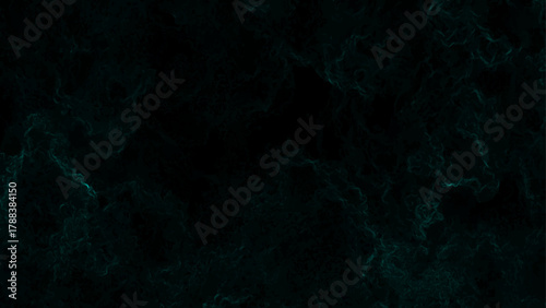 Dark Emerald Teal Smoke Texture: Abstract Ethereal Fog Background for Sci-Fi, Horror & Dramatic Digital Art – Swirling Black & Cyan Vapors