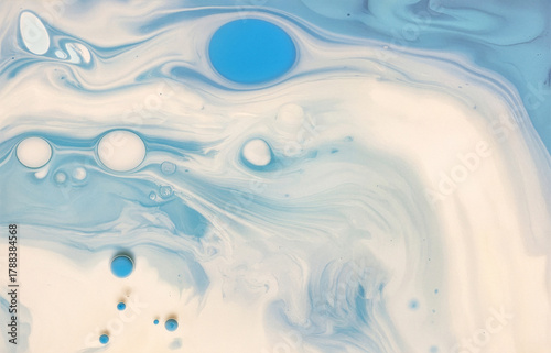 Beautiful blue and white abstract marble texture with smooth flowing lines. Great for modern design, art prints, digital backgrounds, and stylish contemporary compositions.