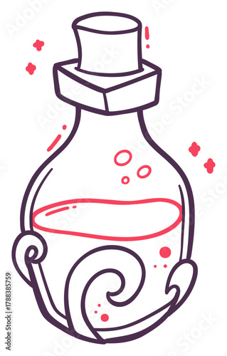 Magical Potion Bottle Sticker