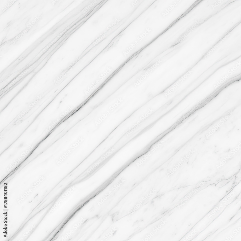 Obraz premium Elegant white marble texture with diagonal gray veins for luxurious design use
