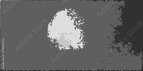 Abstract grayscale textured background with scattered light and dark organic shapes