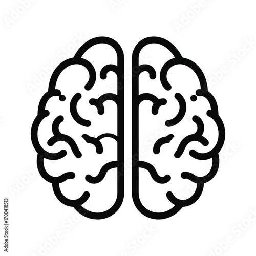 Human brain icon